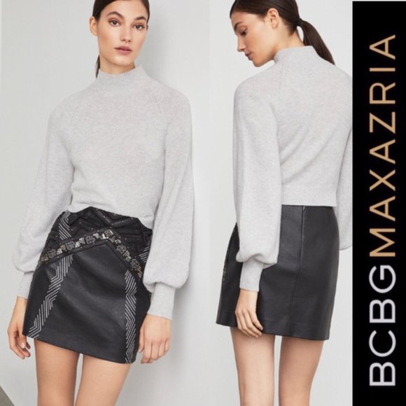 BCBG Cropped Sweater - Picture 5 of 11